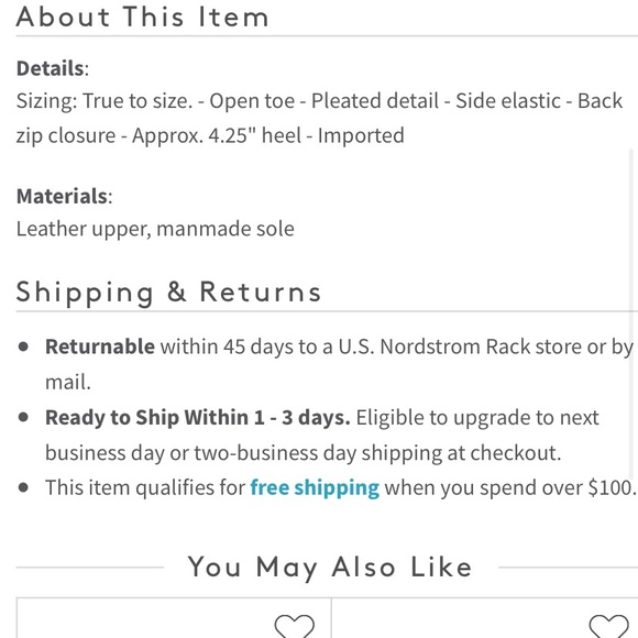 NWTB Vince Camuto FIA Clarke Gloss Kid Heels. 8.5M - Picture 8 of 8